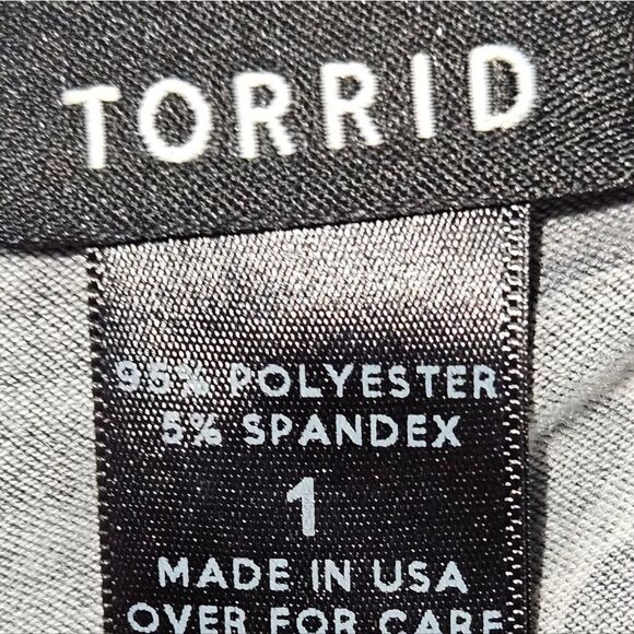 TORRIDโPlus black & white sleeveless skulls bones keyhole midi skater dress 1X - Picture 9 of 16